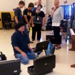 When Ruell delivered the instruments the staff was shocked...and so happy!